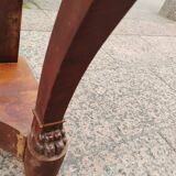 Old Louis XVI style console with marble top