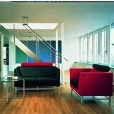 Armchair by Ettore Sottsass "Eastside" for Knoll International 1982