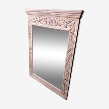 Wood mirror brand Celton Paris, 130x100 cm
