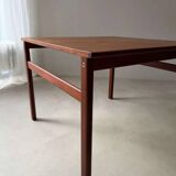 Table basse en teck Alf Svensson années 60 design mid-century