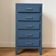 Colorful vintage chiffonier