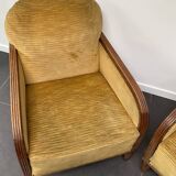 Paire de fauteuils Art Deco