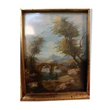 Cadre, miniature sur papier