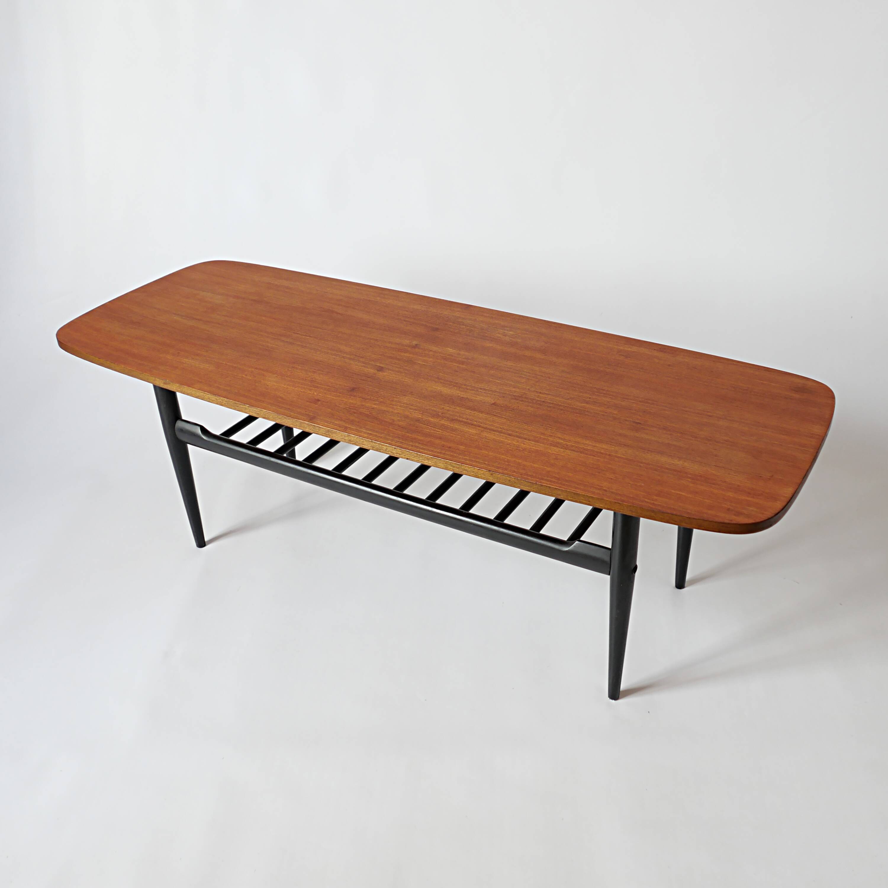 Scandinavian teak coffee table 1970