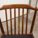 Chaise scandinave 1960 en teck et skaï