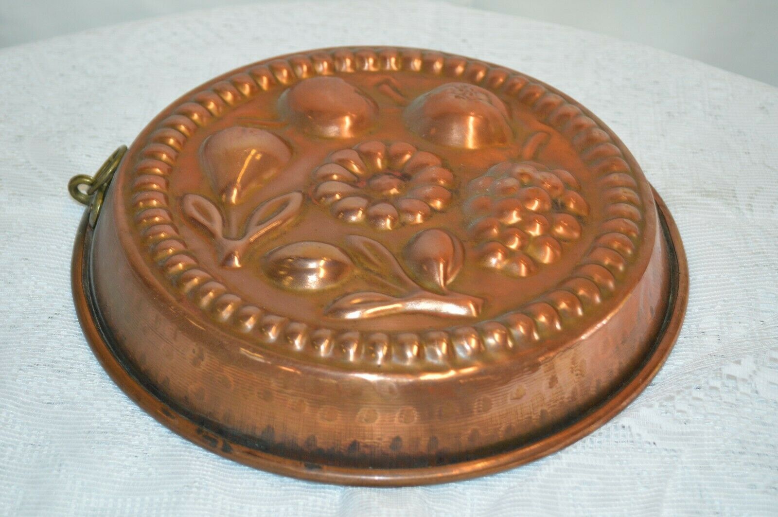 Copper cake pan