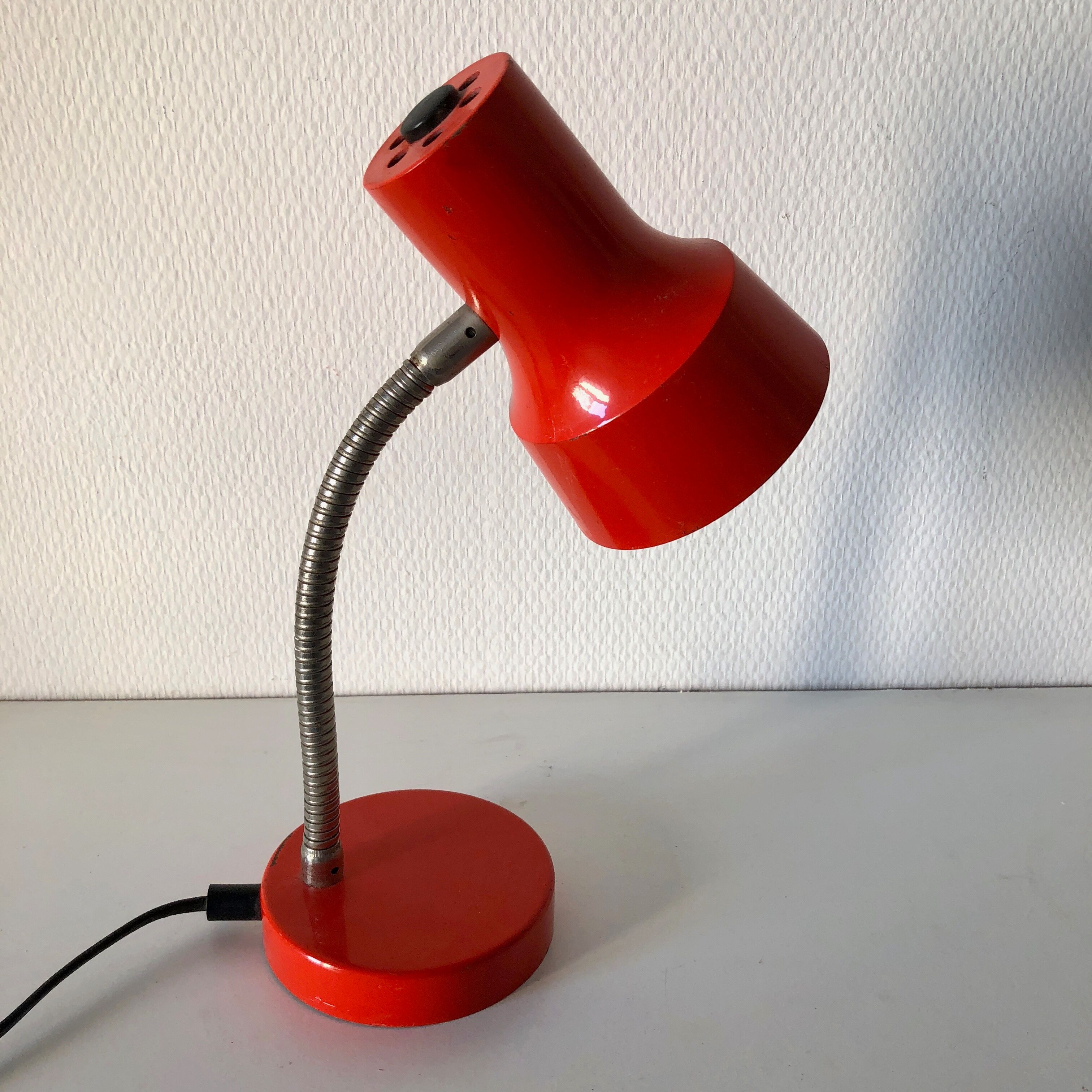 Lamp office veb narva vintage 1970