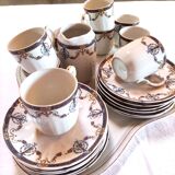 Art Deco porcelain coffee service