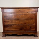 Louis Philippe Period Chest Of Drawers In Walnut