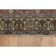 1970s Vintage Turkish Oushak Handmade Wool Cotton Red Area Rug 92x195