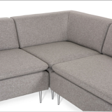 Scandinavian corner sofa