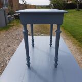 Table Child 19th Old Grey Ceruse