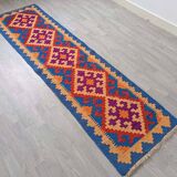 Handmade Persian Gashqaï corridor rug