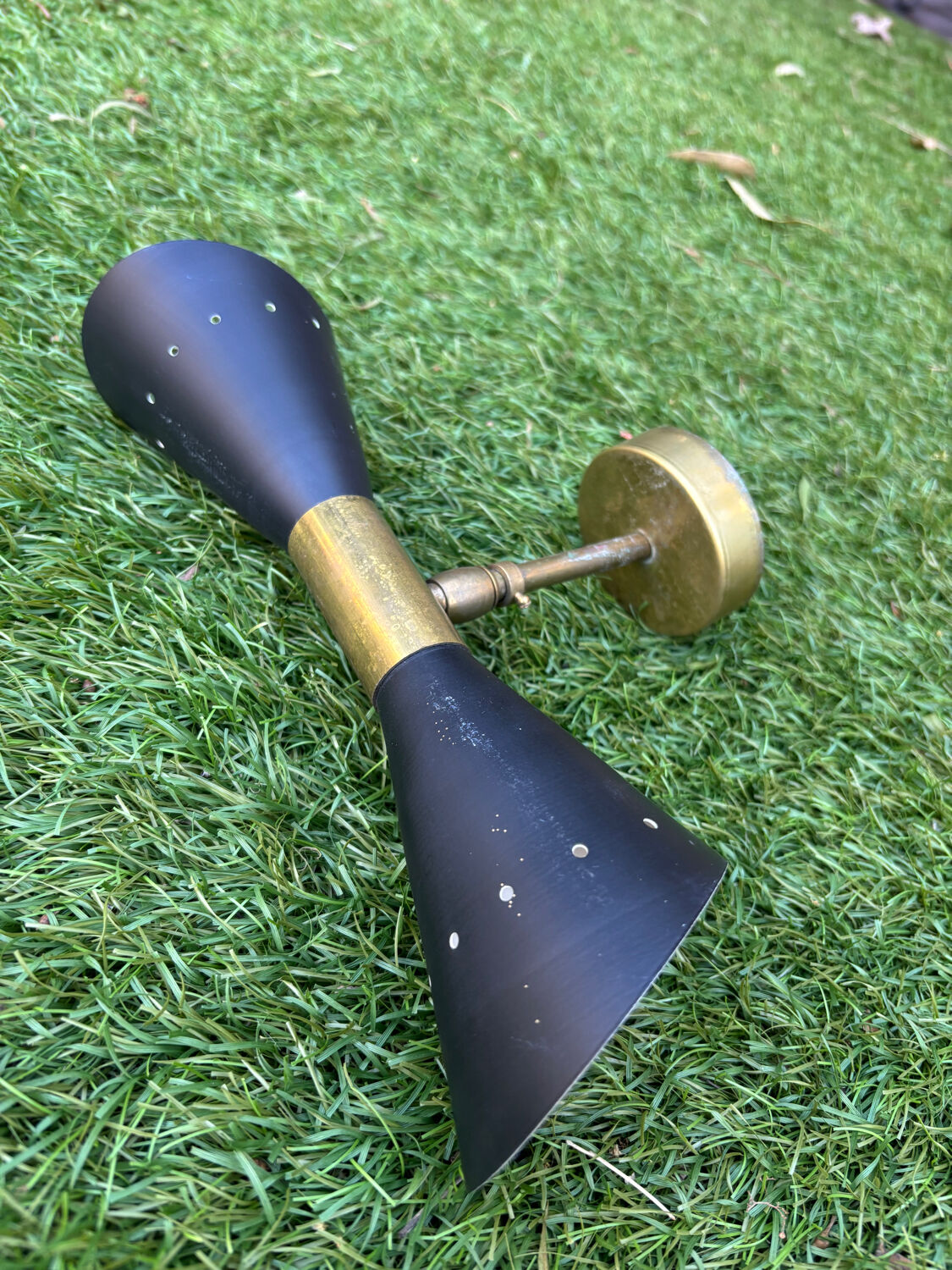 Applique murale « Papillon » style mid-century Stilnovo