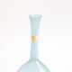 Vase bleu ciel par Arthur Percy pour Gullaskruf Glasbruk, Suède années 1950