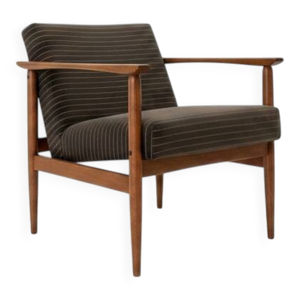 Fauteuil M chocolat