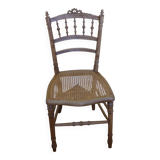 Cane wooden chair