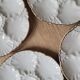 La Redoute x Selency set of 4 golden white oyster plates