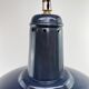Hanging lamp midnight blue 1950