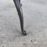 Wrought iron candle holder