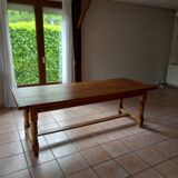 Table de ferme en chêne