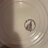Assiettes plates l’amandinoise