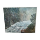 Oil on canvas