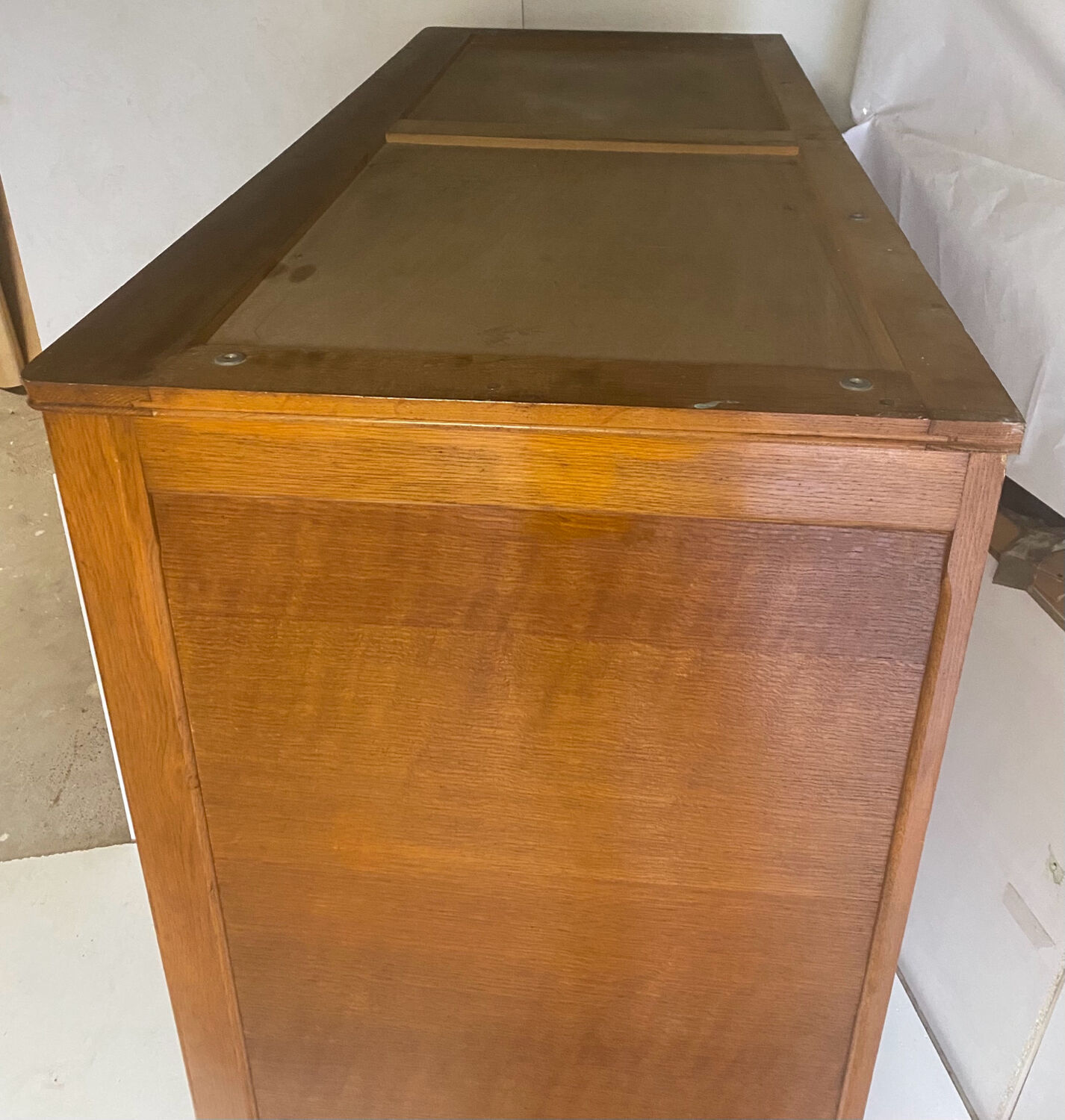 Vintage cabinet feet compass