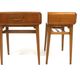 2 tables de chevet "Maj", Axel Larsson, Suède 1950