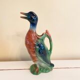 Vintage ceramic duck pitcher