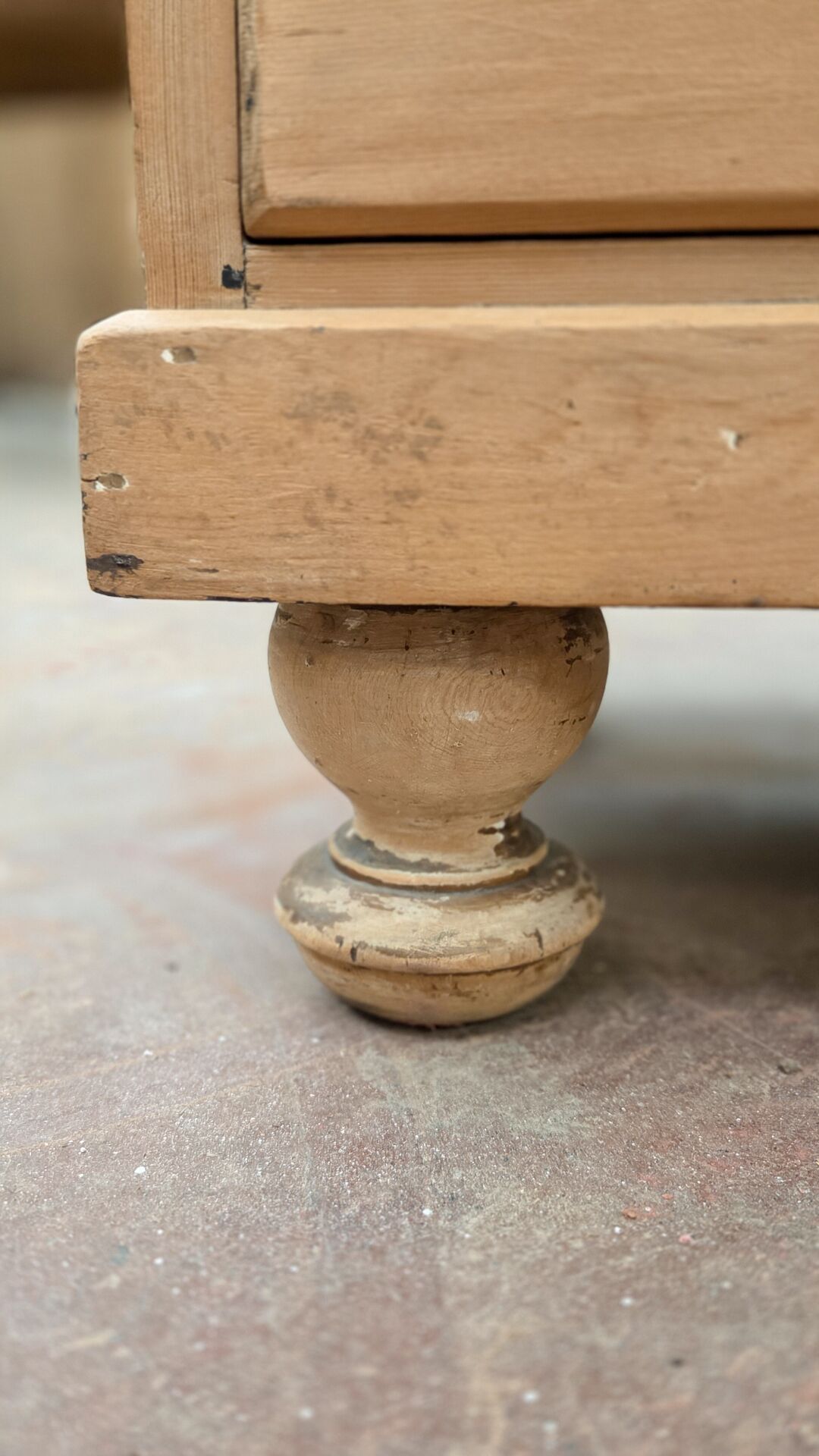 Renovated English commode