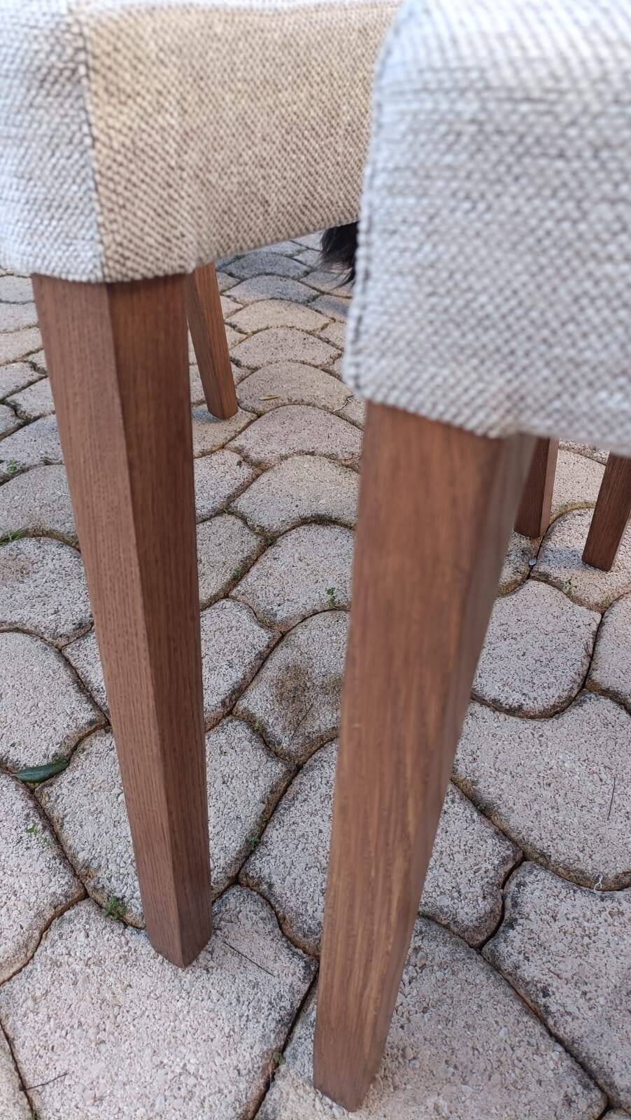 4 Valentina model chairs by Habitat, renovated