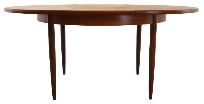 vintage G-Plan ronde eetkamertafel 'Burnstones'