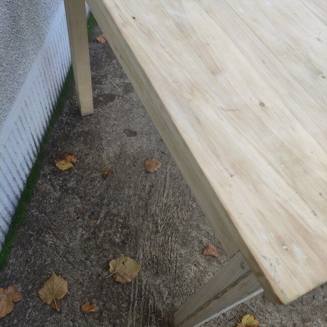 Farm table, desk