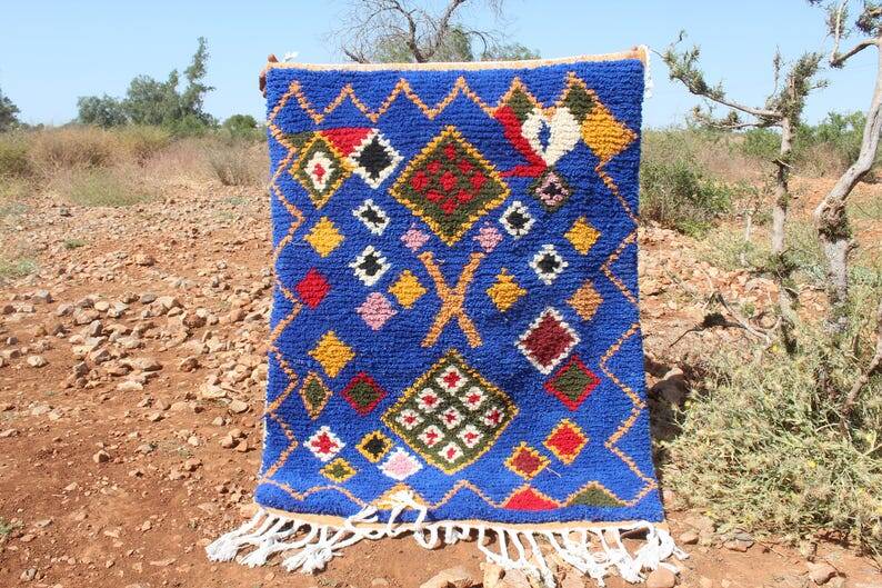 Handmade Moroccan rug 200cm x 150cm