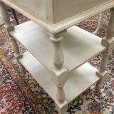 Painted and patinoed side table