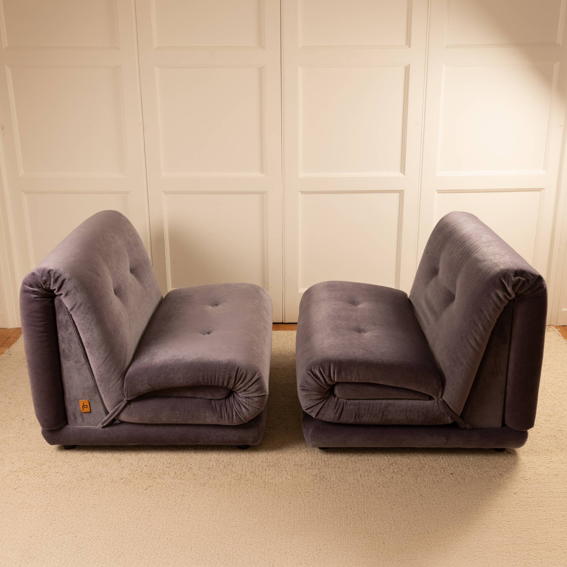 Fauteuils Salotti PD - Italie 70s