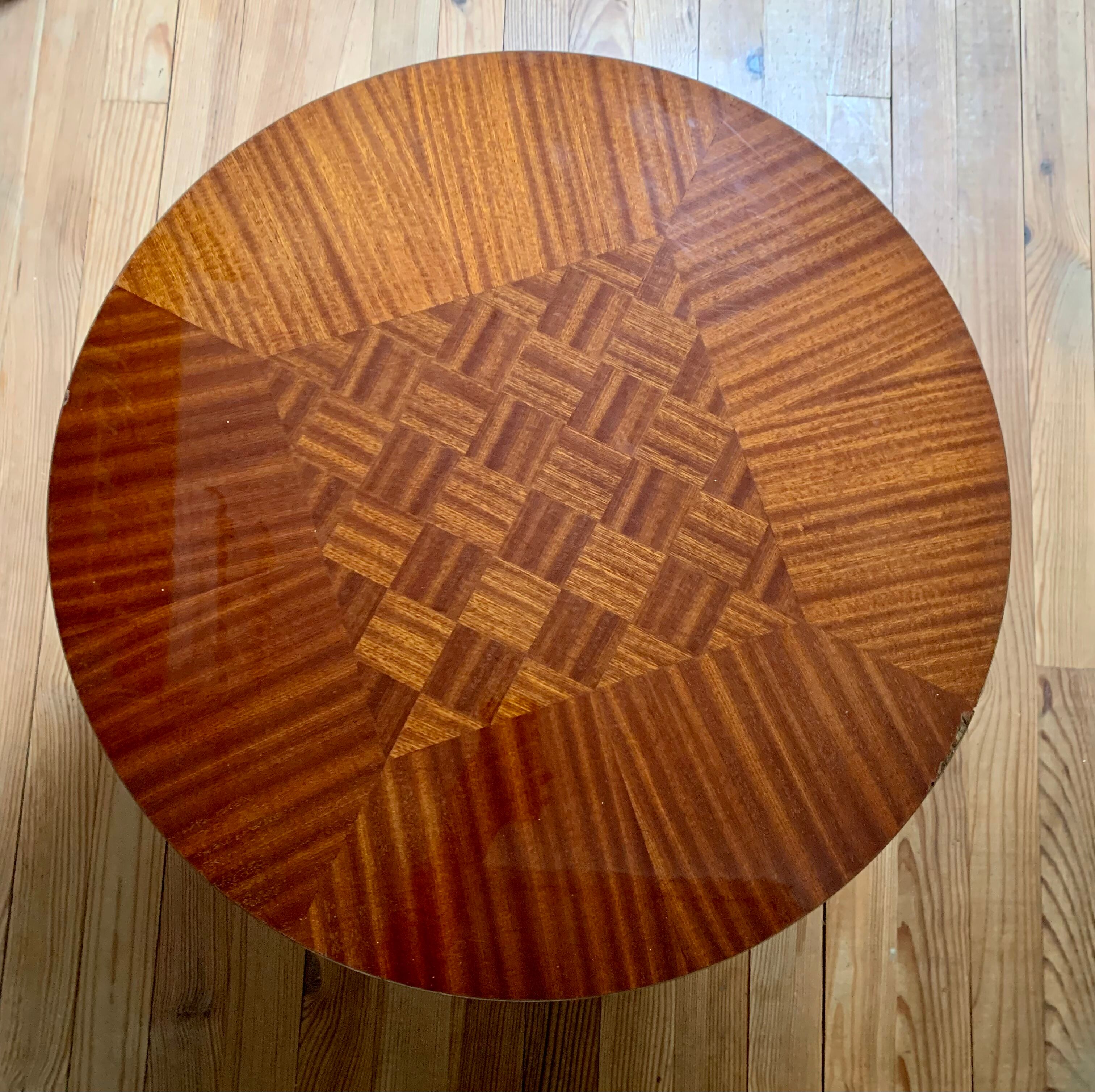 Vintage tripod coffee table