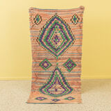 Vintage boujad, berber rug, 82 x 185