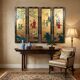 Chinese gilded wooden paintings