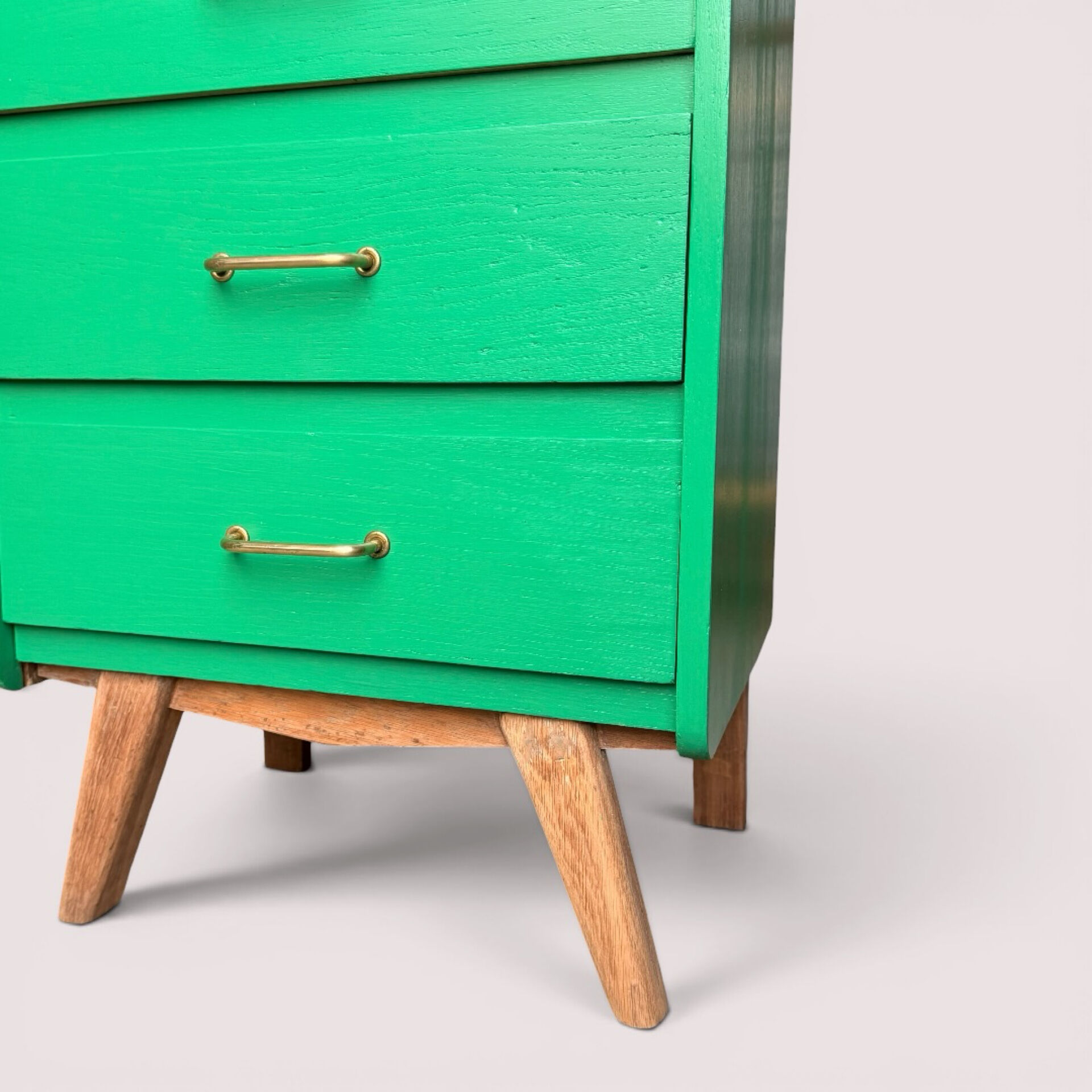 Commode vintage pieds compas 1960