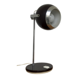 Brown eyeball table lamp design 1960
