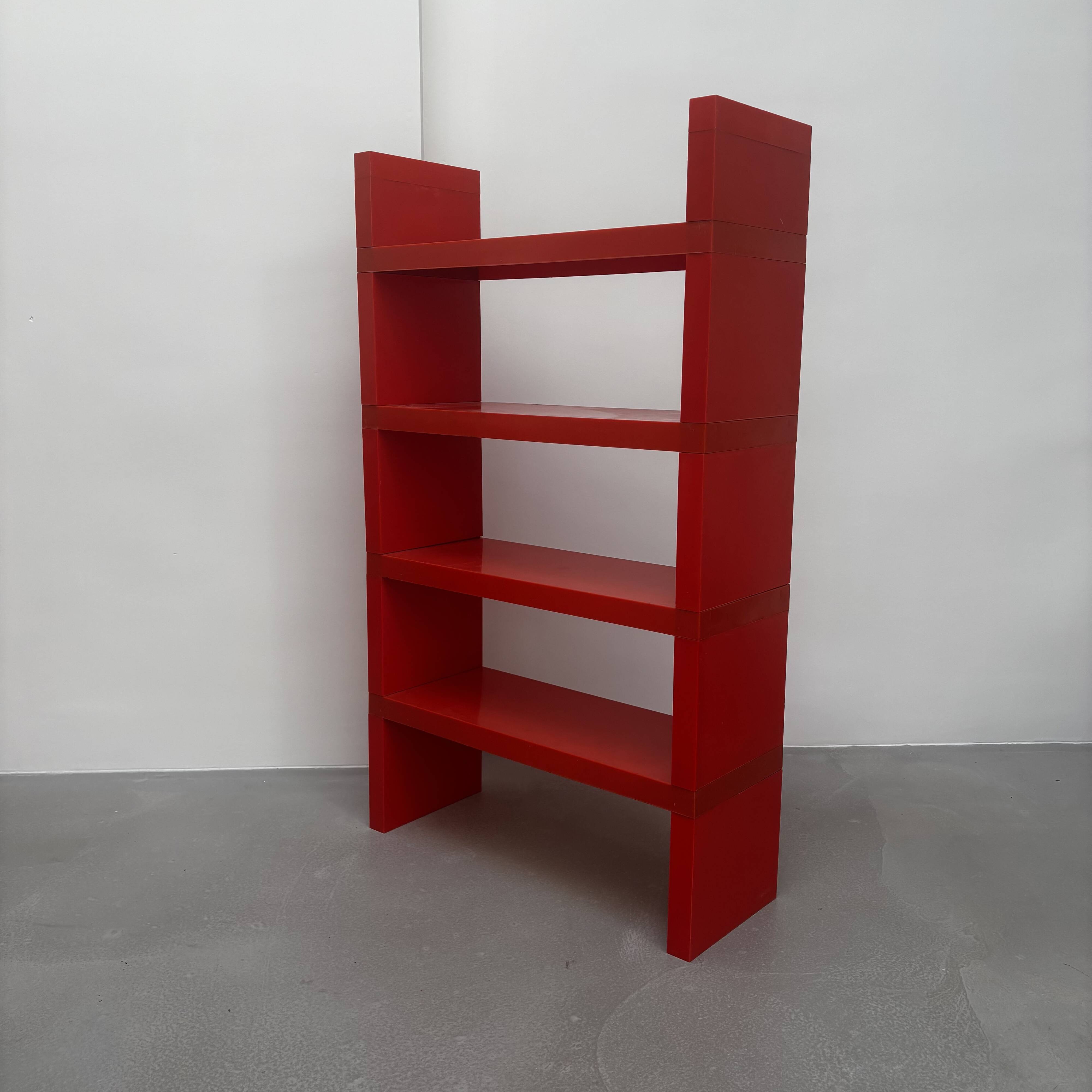 1980s plastic shelf