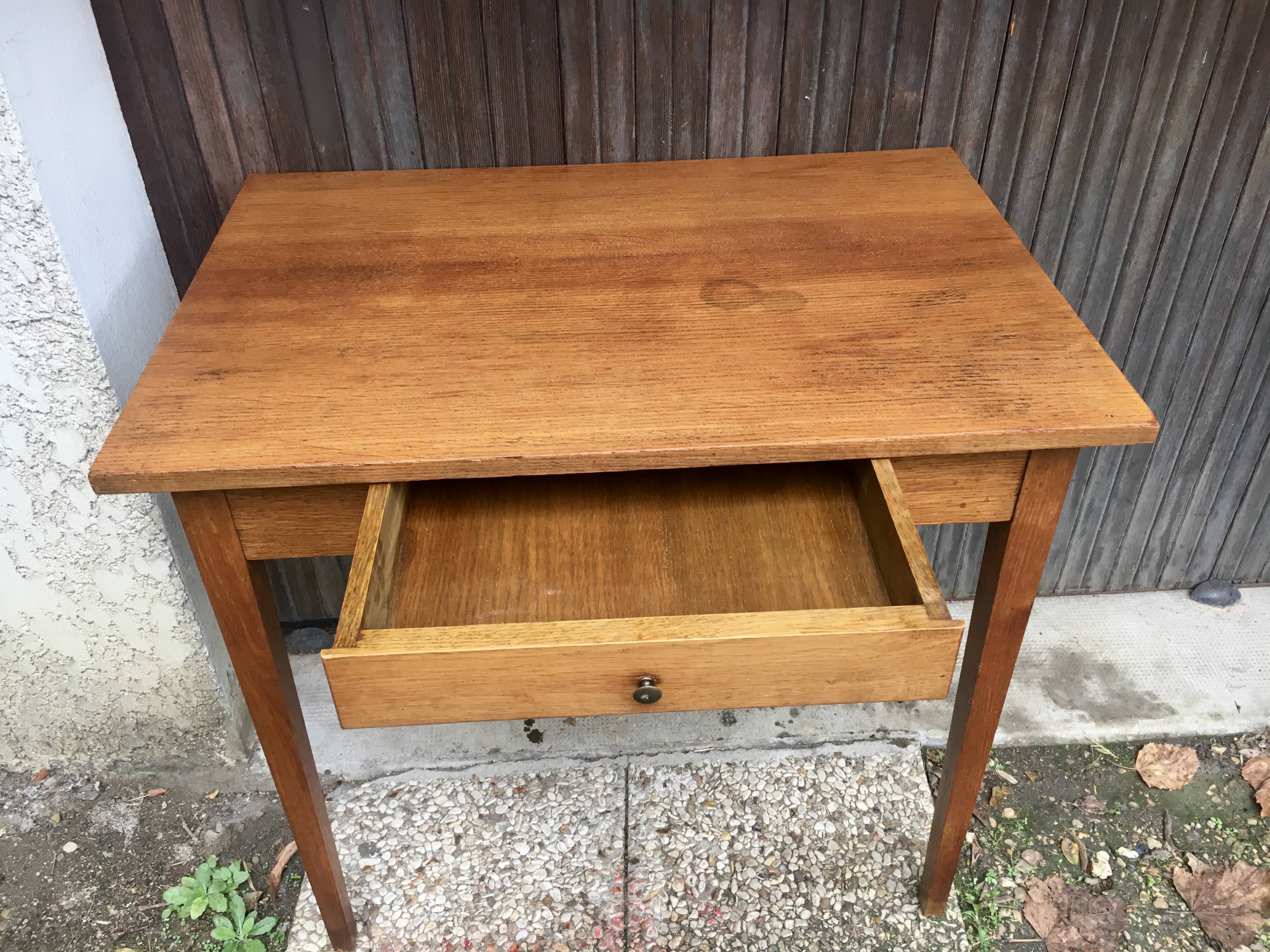 Vintage oak desk