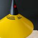 Suspension vintage jaune