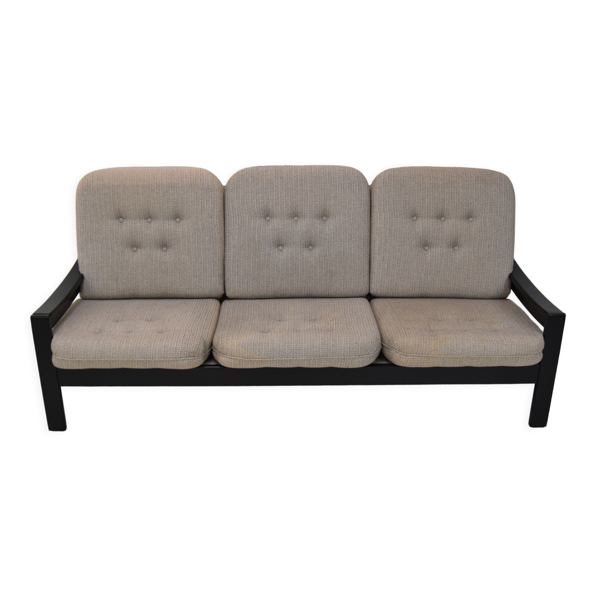 Three seater sofa/leda lux,1980's.