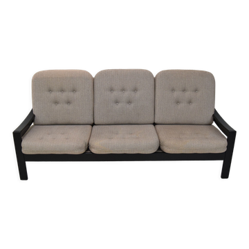 Three seater sofa/leda lux,1980's.