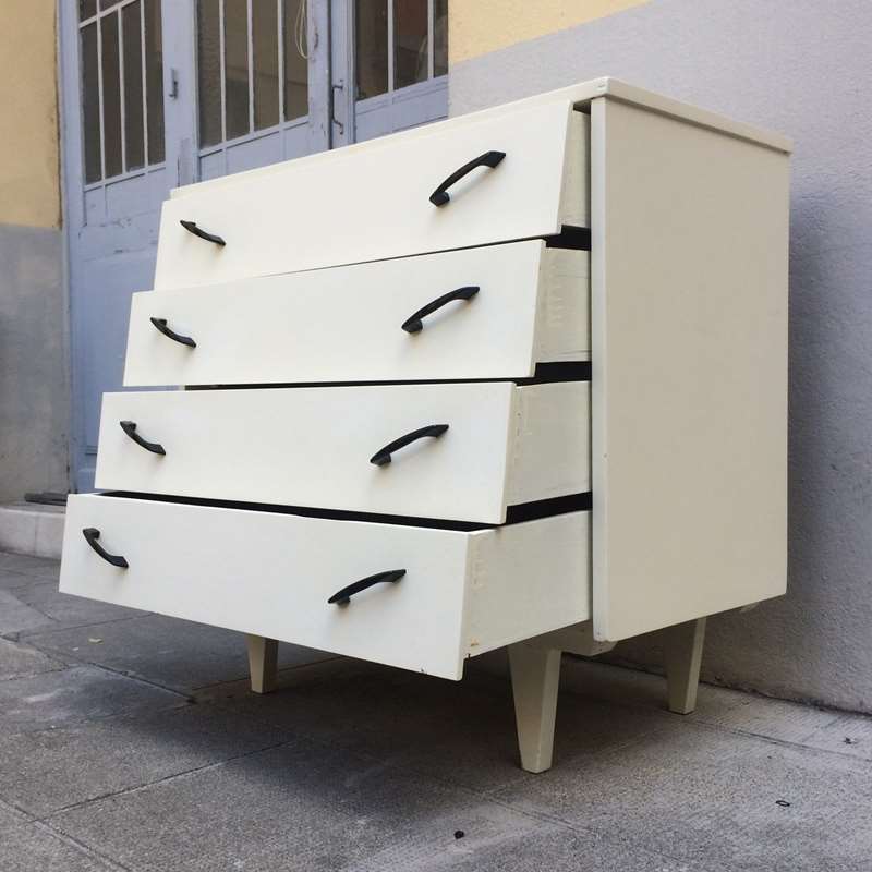 Vintage dresser feet compass