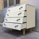 Commode vintage pieds compas
