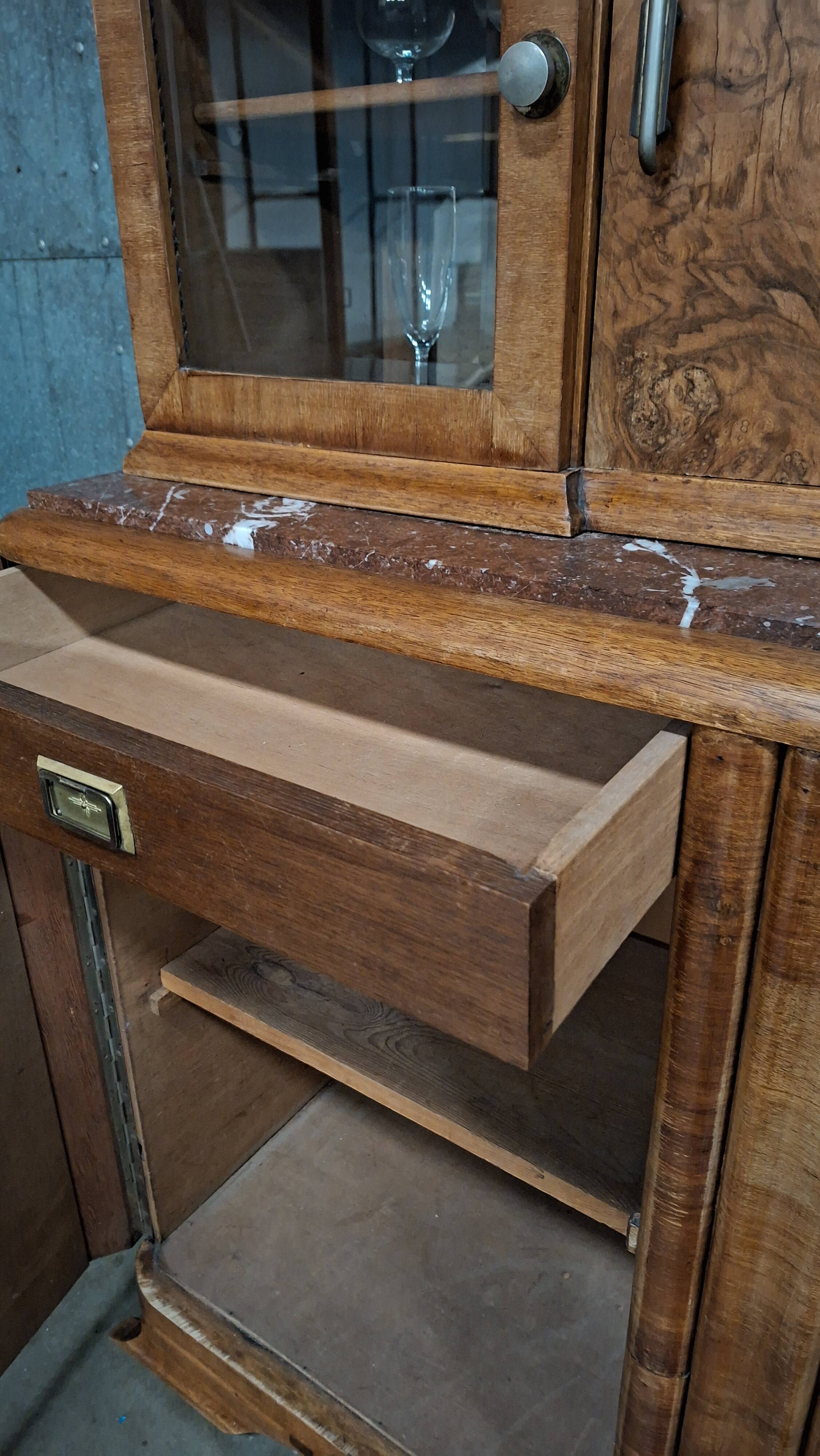 Art Deco bar cabinet / cocktail cabinet / vintage sideboard
